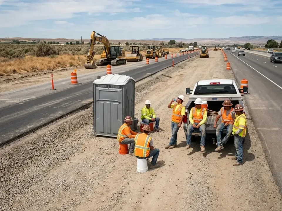highway-road-construction-crew-007 — frequently asked questions, Porta Potty and Restroom Rentals in Connerton, FL